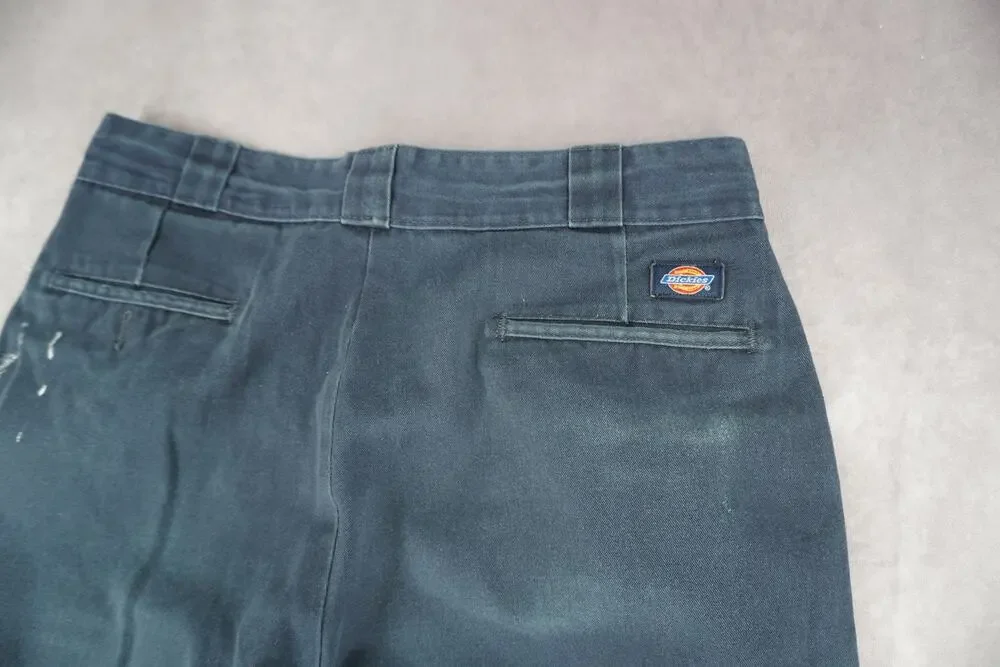 Vintage Dickies 874 Work Pants 34x34 Faded Distressed Workwear